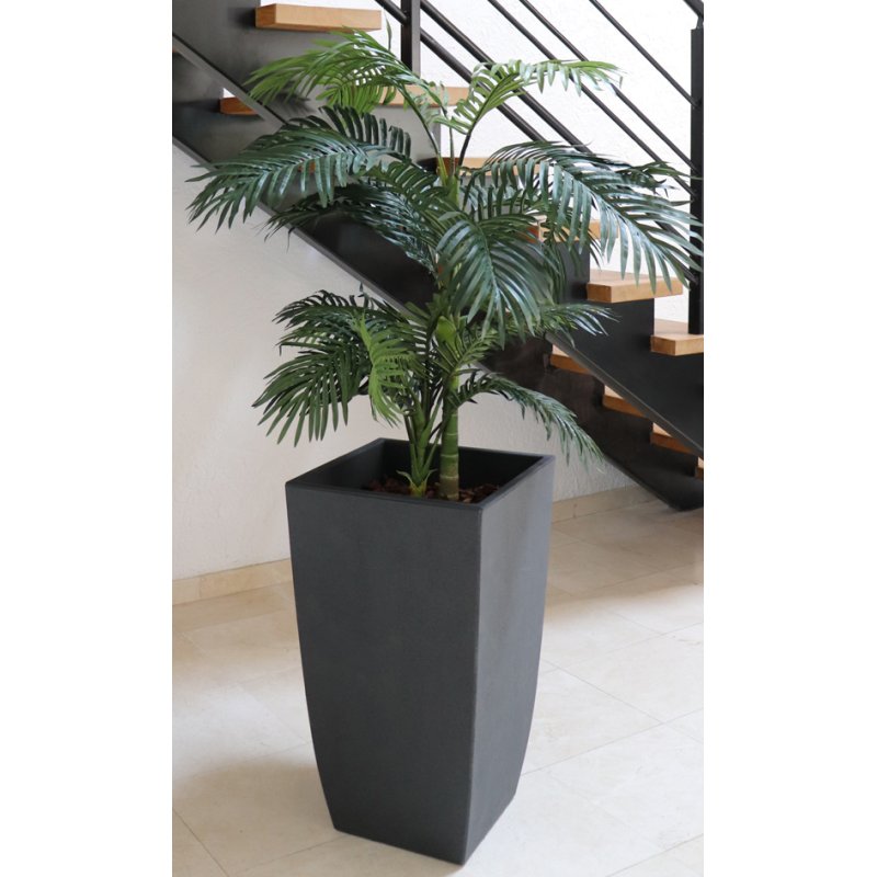 Poétic colonne plantée BASALT Diva, anthracite, 782 mm de hauteur, 42 litres
